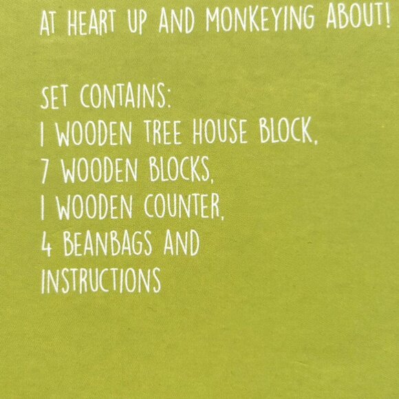 NIB Professor Puzzle Tree House Topple Wooden Blocks Game Ages 6+ - Picture 5 of 6